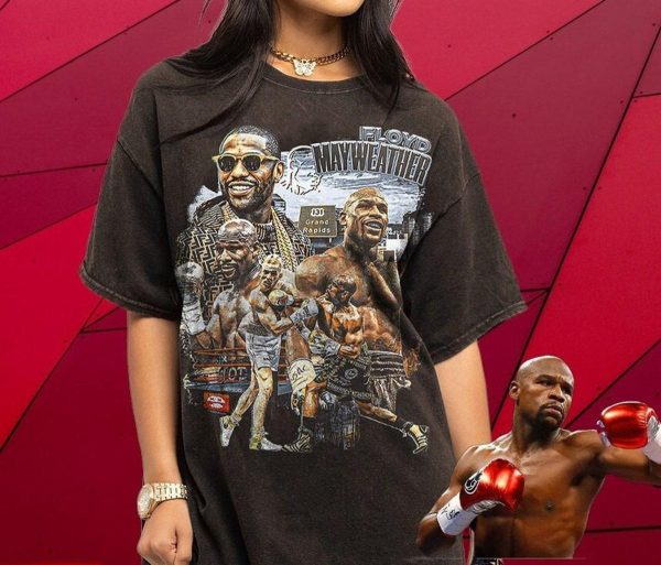 Floyd Mayweather Boxing Graphic Sports T-shirt – Apparel, Mug, Home Decor – Perfect Gift For Everyone