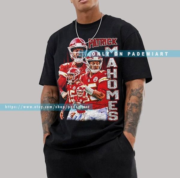 Football Player Patrick Mahomes Vintage T-shirt Best Sports Fans Gifts – Apparel, Mug, Home Decor – Perfect Gift For Everyone