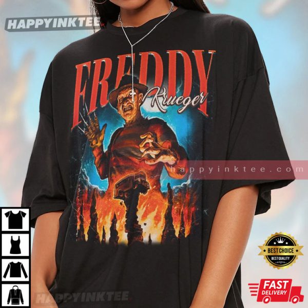 Freddy Krueger Halloween Horror Movie T-Shirt – Apparel, Mug, Home Decor – Perfect Gift For Everyone