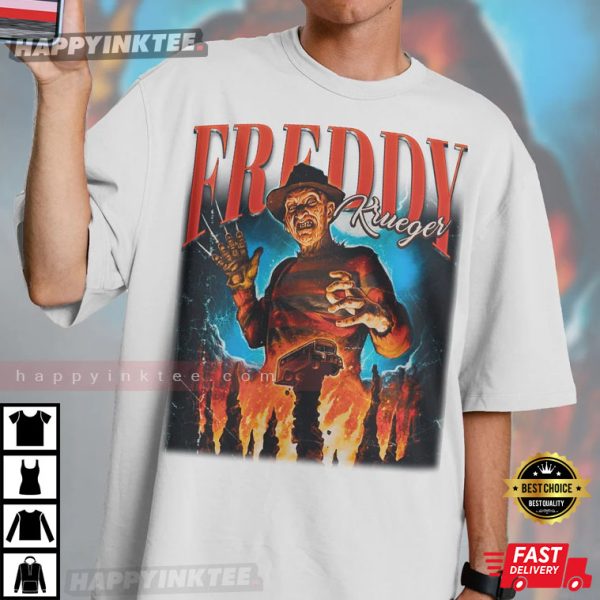 Freddy Krueger Halloween Horror Movie T-Shirt – Apparel, Mug, Home Decor – Perfect Gift For Everyone