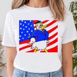 Funny Donald Duck 4th Of July Day Dad Shirt – The Best Shirts For Dads In 2023 – Cool T-shirts