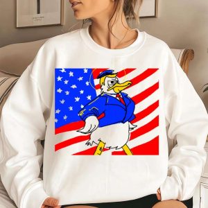 Funny Donald Duck 4th Of July Day Dad Shirt The Best Shirts For Dads In 2023 Cool T shirts 3