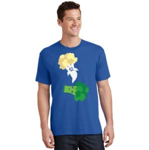 Funny Ghost Cauliflower And Broccoli T-Shirt For Daddy – The Best Shirts For Dads In 2023 – Cool T-shirts