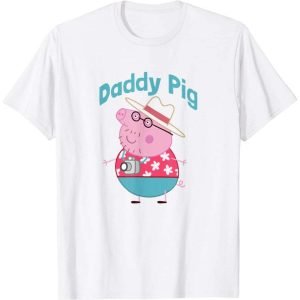Funny Pig Daddy T-Shirt Perfect Gift For Father’s Day – The Best Shirts For Dads In 2023 – Cool T-shirts