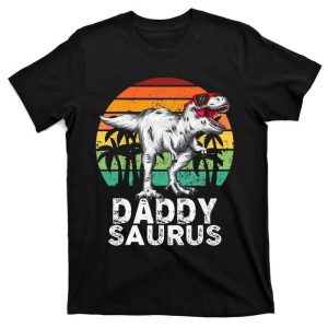 Funny T Rex Dinosaur Dad Saurus T shirt The Best Shirts For Dads In 2023 Cool T shirts 1