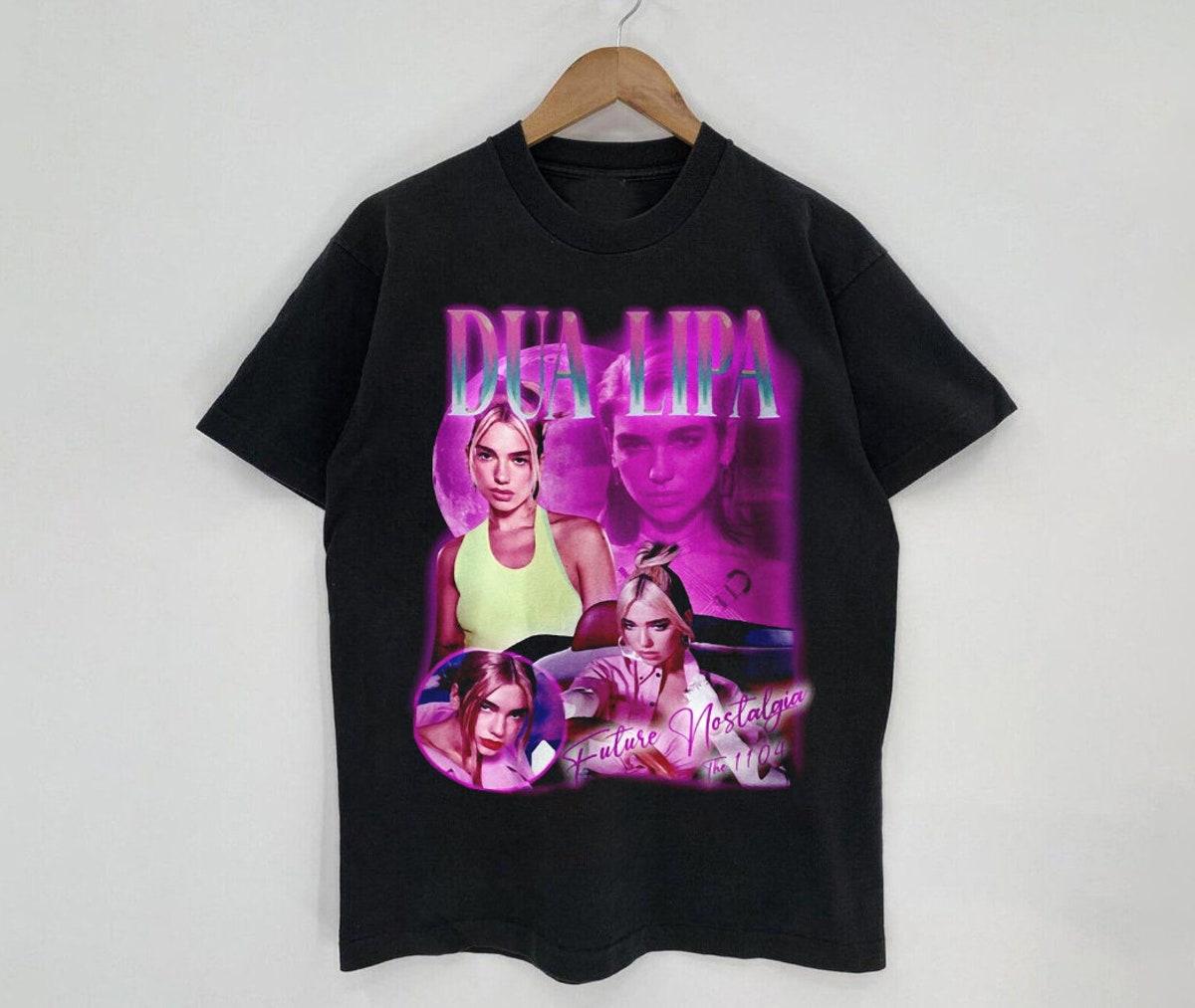 Future Nostalgia Dua Lipa Singer Vintage Inspired T-shirt – Apparel, Mug, Home Decor – Perfect Gift For Everyone