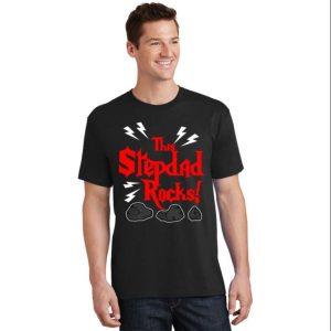 Geologist This Stepdad Rocks – Funny Step Dad Shirts – The Best Shirts For Dads In 2023 – Cool T-shirts