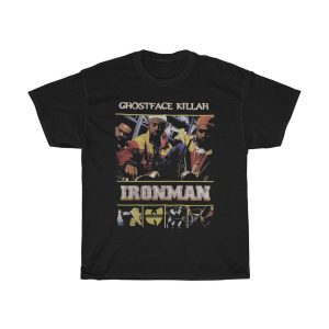 Ghostface Killah Ironman Album Cover T-shirt For Rap Music Fans – Apparel, Mug, Home Decor – Perfect Gift For Everyone