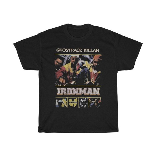 Ghostface Killah Ironman Album Cover T-shirt For Rap Music Fans – Apparel, Mug, Home Decor – Perfect Gift For Everyone