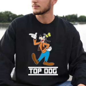 Goofy Top Dog Funny Disney Shirts For Dads – The Best Shirts For Dads In 2023 – Cool T-shirts