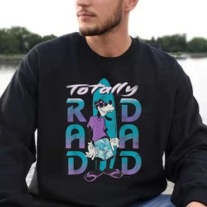 Goofy Totally Rad Dad Surfing Distressed Funny Dad Disney Shirts The Best Shirts For Dads In 2023 Cool T shirts 3