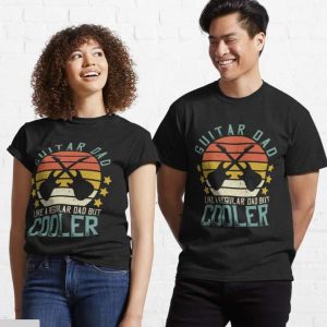 Guitar Dad Like A Regular Dad But Cooler T-Shirt – The Best Shirts For Dads In 2023 – Cool T-shirts