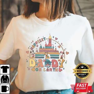 Happiest Daddy On Earth – Disney Dad Shirt – The Best Shirts For Dads In 2023 – Cool T-shirts