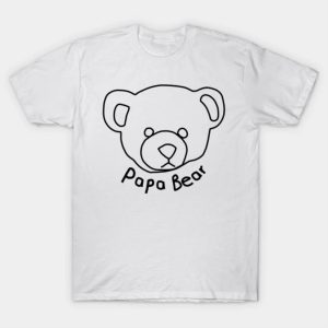 Happy Father’s Day papa bear funny 2023 T-shirt