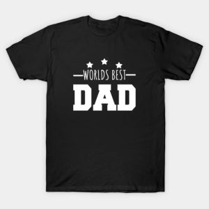Happy Father’s Day worlds best dad 2023 T-shirt