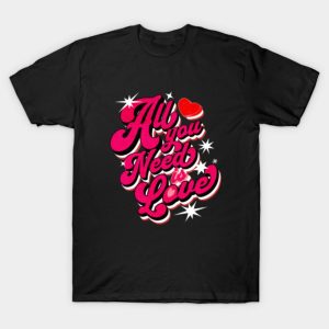 Happy Valentine’s Day all you need is love Valentine funny 2023 T-shirt