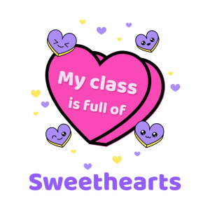 Happy Valentines Day my class is full of sweethearts Valentine funny 2023 T shirt 2