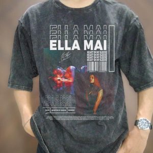 Heart On My Sleeve Ella Mai Vintage T-shirt Gift For Fans – Apparel, Mug, Home Decor – Perfect Gift For Everyone