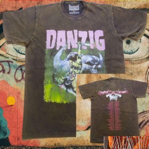 Heavy Metal Band Danzig Tour Shirt Gift For Fans – Apparel, Mug, Home Decor – Perfect Gift For Everyone