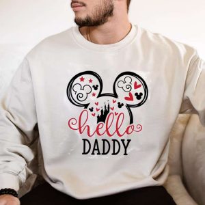 Hello Daddy Mickey Mouse Love Disney Dad Shirt The Best Shirts For Dads In 2023 Cool T shirts 4