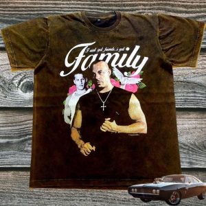 Hollywood Actor Dominic Toretto 2 Fast 2 Furious Graphic Unisex T-shirt – Apparel, Mug, Home Decor – Perfect Gift For Everyone
