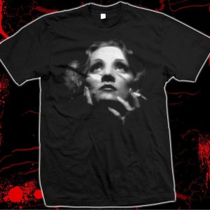 Hollywood Famous Actress Marlene Dietrich Vintage T-shirt – Apparel, Mug, Home Decor – Perfect Gift For Everyone