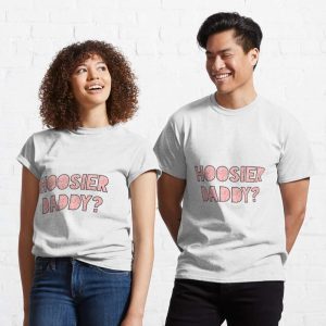 Hoosier Daddy Indiana University Design T Shirt The Best Shirts For Dads In 2023 Cool T shirts 1