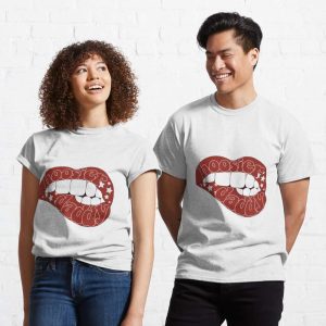 Hoosier Daddy Lip Bite Funny T Shirt The Best Shirts For Dads In 2023 Cool T shirts 1