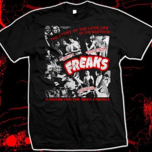 Horror Film Freaks Vintage Style T-shirt Gift For Fans – Apparel, Mug, Home Decor – Perfect Gift For Everyone