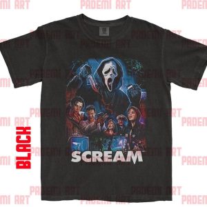 Horror Series Scream Vintage T-shirt Best Gifts – Apparel, Mug, Home Decor – Perfect Gift For Everyone