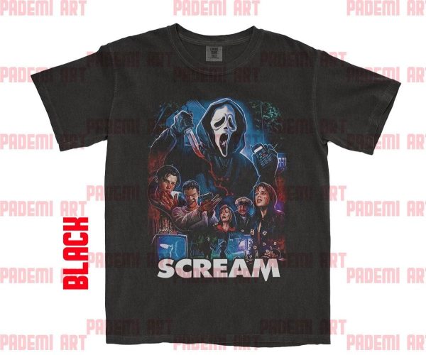 Horror Series Scream Vintage T-shirt Best Gifts – Apparel, Mug, Home Decor – Perfect Gift For Everyone