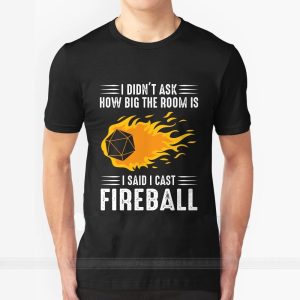 I Cast Fireball Dungeons & Dragons Vintage T-shirt – Apparel, Mug, Home Decor – Perfect Gift For Everyone