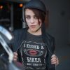 I Kissed A Biker And I Liked It Motorcycle Shirts For Women Biker Chick – Apparel, Mug, Home Decor – Perfect Gift For Everyone