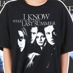 I Know What You Did Last Summer Shirt Horror Film Graphic T-shirt – Apparel, Mug, Home Decor – Perfect Gift For Everyone