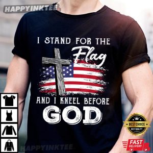 I Stand For The Flag And I Kneel Before God Memorial Day T-Shirt – Apparel, Mug, Home Decor – Perfect Gift For Everyone