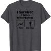 I Survived 5 Years, Wedding Anniversary Gift Ideas For Him – Apparel, Mug, Home Decor – Perfect Gift For Everyone