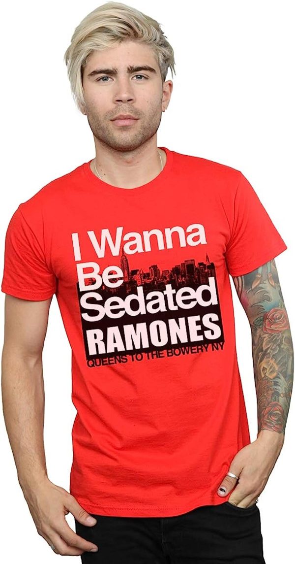 I Wanna Be Sedated T-shirt Best Ramones Fan Gift – Apparel, Mug, Home Decor – Perfect Gift For Everyone