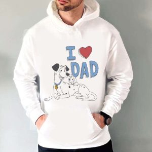 I love Dalmatians Pongo And Pup Funny Disney Shirts For Dads The Best Shirts For Dads In 2023 Cool T shirts 5