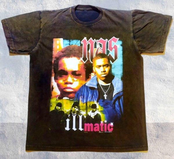 Illmatic Nas Rapper Vintage T Shirt For Hip Hop Fans – Apparel, Mug, Home Decor – Perfect Gift For Everyone