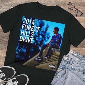 J Cole 2014 Forest Hills Drive Album Cover T-shirt – Apparel, Mug, Home Decor – Perfect Gift For Everyone