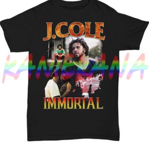 J Cole Immortal Vintage Style T-shirt Famous Rapper Shirt – Apparel, Mug, Home Decor – Perfect Gift For Everyone