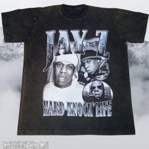 Jay Z Famous Rapper Hard Knock Life Graphic T-shirt Gift For Fans – Apparel, Mug, Home Decor – Perfect Gift For Everyone