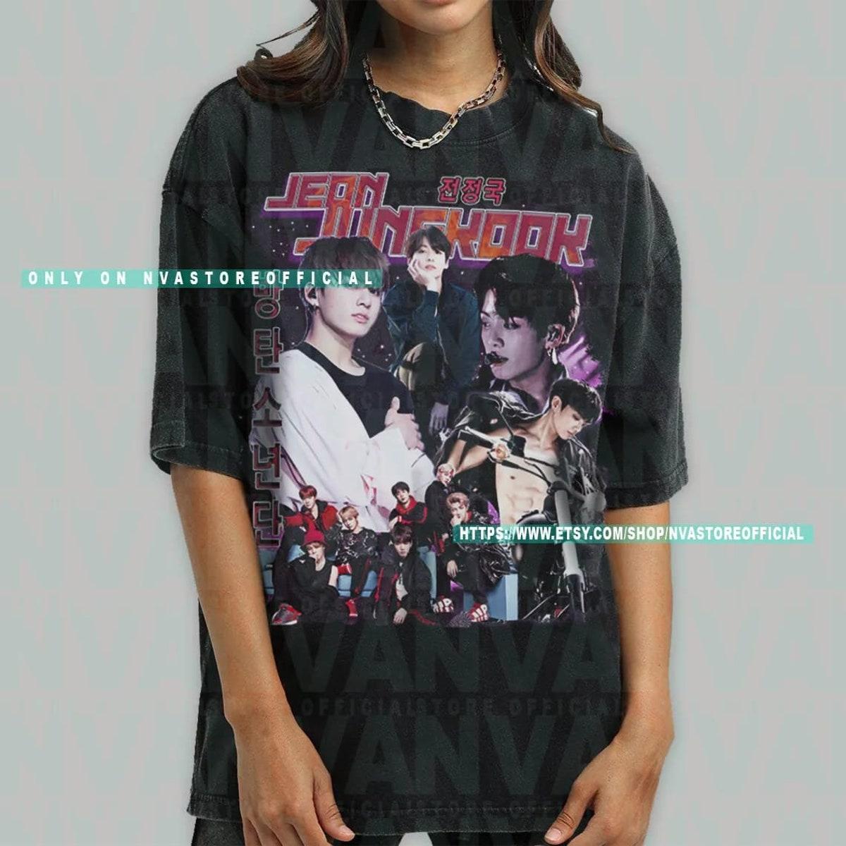 Jeon Jungkook Vintage Shirt – Apparel, Mug, Home Decor – Perfect Gift For Everyone