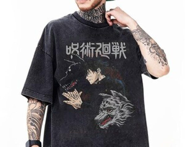 Jujutsu Kaisen Character Megumi Fushiguro T-shirt For Anime Fans – Apparel, Mug, Home Decor – Perfect Gift For Everyone