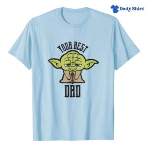 Kawaii Yoda Best Dad Cute Star Wars Daddy Shirt – The Best Shirts For Dads In 2023 – Cool T-shirts