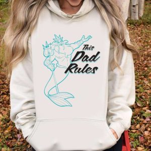 King Triton Dad Rules Funny Disney Shirts For Dads The Best Shirts For Dads In 2023 Cool T shirts 5