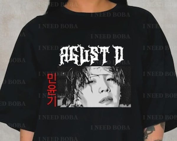 Kpop Idol Bts Suga Min Yoongi Agust D T-shirt Gift For Army – Apparel, Mug, Home Decor – Perfect Gift For Everyone
