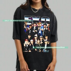 Kpop Idol Exo Unisex T-shirt For Music Fans – Apparel, Mug, Home Decor – Perfect Gift For Everyone