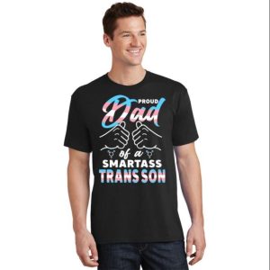 LGBT Shirt Funny Awesome Proud Trans Dad Shirt The Best Shirts For Dads In 2023 Cool T shirts 2