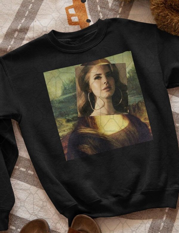 Lana Del Rey Mona Lisa Sweatshirt Best Fans Gifts Usuk Music Lovers – Apparel, Mug, Home Decor – Perfect Gift For Everyone